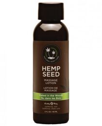 Earthly Body Hemp Seed Massage Lotion Naked In The Woods 2oz