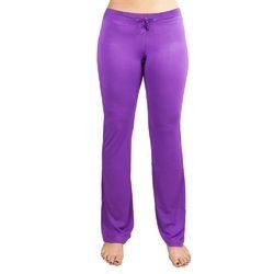 Medium Purple Relaxed Fit Yoga Pants