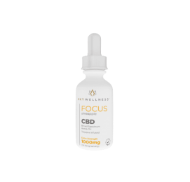 Sky Wellness CBD Focus Oil Drops 1000mg Pineapple