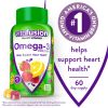 Vitafusion Omega-3 Gummy Vitamins;  Berry Lemonade Flavor;  120 Count