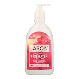 Jason Pure Natural Hand Soap Invigorating Rosewater - 16 fl oz