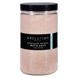 Evolution Salt Bath Salt - Himalayan - Fine - 26 oz