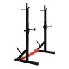 Home Indoor Fitness Adjustable Multi-function Barbell Stand Squat Bench Press Trainer