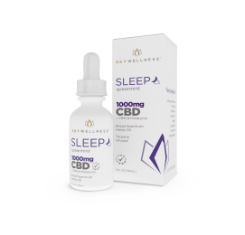 Sky Wellness CBD Sleep Oil Drops 1000mg + CBN + Melatonin