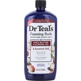 Dr. Teal's by Dr. Teal's Foaming Bath with Pure Epsom Salt Shea Butter & Almond --1000ml/34oz