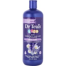 Dr. Teal's by Dr. Teal's Kids 3-in-1 Bubble Bath, Body Wash & Shampoo Sleep Bath with Melatonin & Essential Oils --591ml/20oz