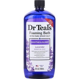 Dr. Teal's by Dr. Teal's Foaming Bath with Pure Epsom Salt Soothe & Sleep with Lavender --1000ml/34oz