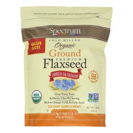 Spectrum Essentials Flaxseed - Organic - Ground - Premium - 24 oz