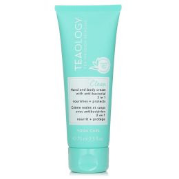 TEAOLOGY - Yoga Care Clean 2 in 1 Anti Bacterial Hand & Body Cream 502463 75ml/2.5oz