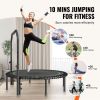 VEVOR 51" Foldable Mini Fitness Trampoline Adults Exercise Rebounder with Handle