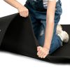 PVC 5*7ft Non-Slip And Moisture-Proof Environmental Protection Fitness Mat Black