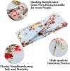 10 Pack Cotton Vintage Printing Headband for Women Girls Twisted Cute Flower Hairband Stretch Bohemian Winded Headband Yoga Sports Run