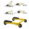 Fitness Workout Abdominal Muscle Wheel Exercise Device Weight Loss Equipment Training