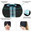 Gel Hot Cold Therapy Headache Pain Relief Cap 360° Massage Migraine Relief Hat Reusable Ice Head Wrap for Headache and Puffy Eyes