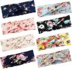 9 Pcs Headbands for Women Girls Wide Boho Knotted Yoga Headband