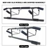 Door Frame Mounted Pull up Bar Indoor No Screws Upper Body Fitness Bar Exercise Equipment