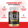 3-Fast Start Keto Gummies; Fast Start ACV Gummies; Weight Loss Gummies; 180ct