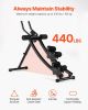 AB Workout Machine Equipment Home Gym Core Abdominal Trainers Dual-track