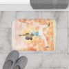 Yoga Girl in The Dessert Bath Mat Home Accents