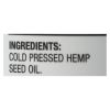 Manitoba Harvest Unrefined Cold Pressed Hemp Oil - 1 Each - 12 FZ