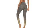 Women's Leggings Fitness Sports Gym Running Yoga Athletic Pants Gold