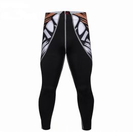 Men Workout Pants Quick-Dry Soft Baselayer Tights Compression Workout Pants (Color: 5, size: L)