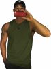 Men's A-Shirt Tank Sleeveless Shirt Men's Gym Tank Shirt Quick Dry Cool Shirt Casual Vest for Men