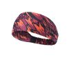 Camo Pattern Sports Stretchy Headbands; Knotted Sweat Absorption Fitness Running Yoga Headbands