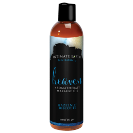 Intimate Earth Heaven Hazelnut Biscotti Massage Oil 4oz (SKU: IE051120)