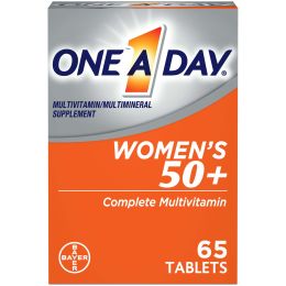 One A Day Women's 50+ Multivitamin Tablets for Women;  65 Count (Brand: One A Day)