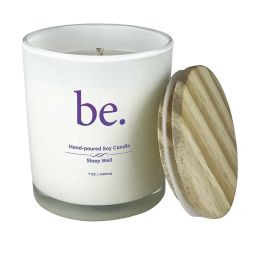 CBD Candle - Sleep Well (+CBN) (size: 10oz Glass Tumbler w/ 1400mg)