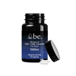 CBD + CBN Sleep Capsules (Broad Spectrum CBD) (Strength: 750mg CBD + 750mg CBN)