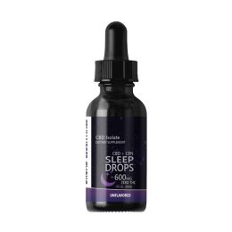 CBD + CBN Sleep Tinctures (CBD Isolate) (Strength: 600mg CBD Isolate)