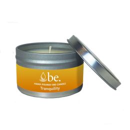 CBD Candles - Tranquility (size: 8oz Tin w/ 550mg)