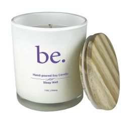 CBD Candle - Sleep Well (+CBN) (size: 10oz Glass Tumbler w/ 700mg)