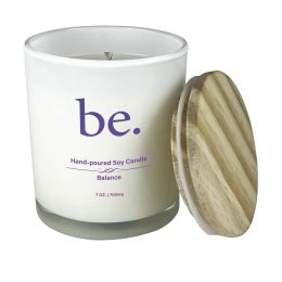 CBD Candles - Balance (size: 10oz Glass Tumbler w/ 700mg)