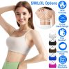 1Pc/3Pcs Women Cross Back Sport Bras Padded Strappy Crop Open Back Low Impact Bras Sexy Fitness Tank Tops