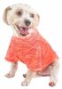 Pet Life Active 'Warf Speed' Heathered Ultra-Stretch Sporty Performance Dog T-Shirt