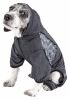 Pet Life Active 'Pawsterity' Heathered Performance 4-Way Stretch Two-Toned Full Bodied Hoodie