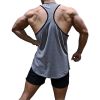 Men's A-Shirt Sleeveless Shirt Men's Gym Tank Shirt Quick Dry Shirt Cool Vest for Men Letter Print t-Shirt