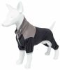 Pet Life Active 'Embarker' Heathered Performance 4-Way Stretch Two-Toned Full Body Warm Up