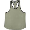 Men's A-Shirt Sleeveless Shirt Men's Gym Tank Shirt Quick Dry Shirt Cool Vest for Men Letter Print t-Shirt