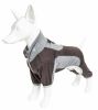 Pet Life Active 'Warm-Pup' Heathered Performance 4-Way Stretch Two-Toned Full Body Warm Up