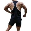 Men's A-Shirt Sleeveless Shirt Men's Gym Tank Shirt Quick Dry Shirt Cool Vest for Men Letter Print t-Shirt