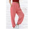 Women's Active Yoga Lounge Sweat Pants Running Workout Joggers Sweatpants with Pockets