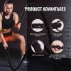 VEVOR Battle Rope 1.5" 30Ft Gym Workout Strength Training Exercise Fitness Rope