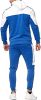 Men's Hooded Sweater Tracksuit Sports Casual Colorblock Sweater Jogger Pants 2-piece Set