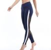 Women's High Waisted Leggings & Mesh Sport Yoga Leggings for Causal