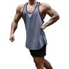 Men's A-Shirt Sleeveless Shirt Men's Gym Tank Shirt Quick Dry Shirt Cool Vest for Men Letter Print t-Shirt