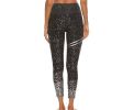 Women Fahsion Hot Stamping Leggings Stretch Tight Yoga Pants